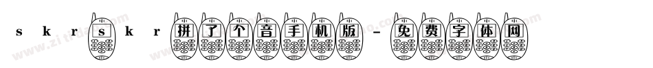 skr skr拼了个音手机版字体转换